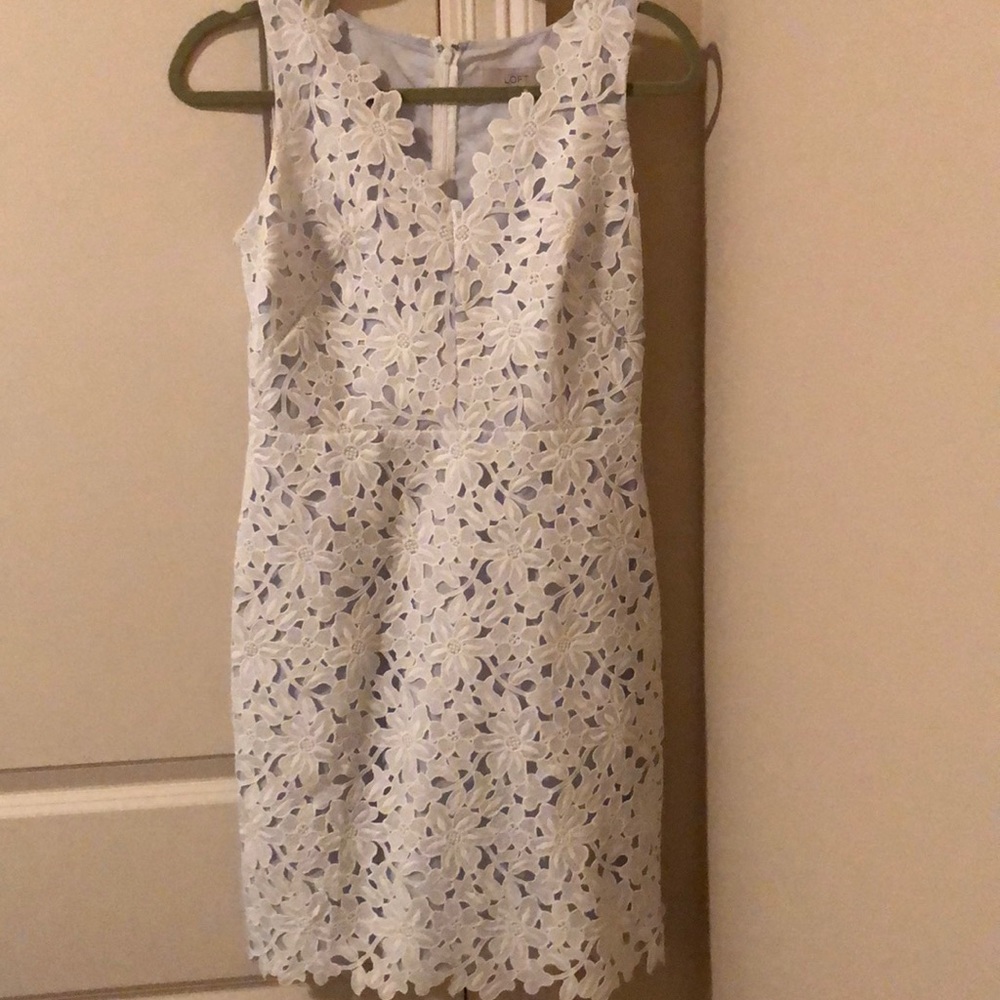 White Lace Dress for Spring